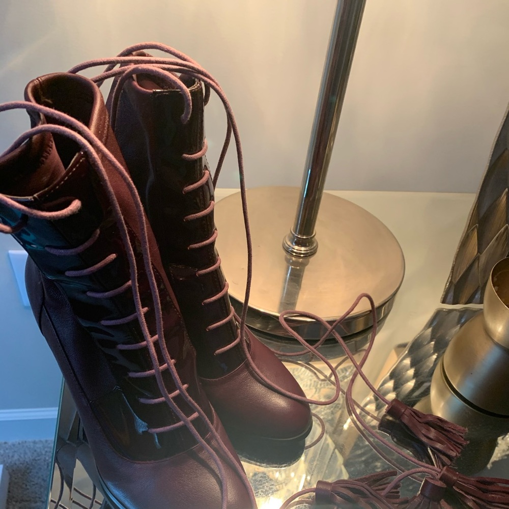 Cecelia New York lambskin booties